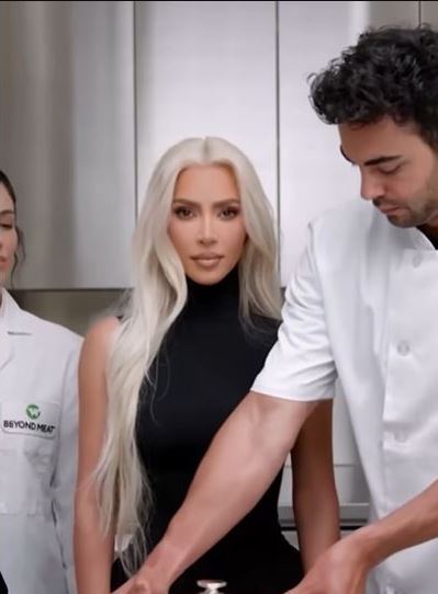 Kim Kardashian criticized for alleged fake eating.