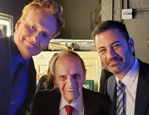 Bob Newhart With Conan O'Brian And Jimmy Kimmel