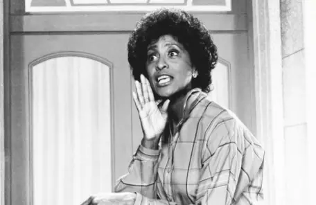 Marla Gibbs playing as Mary Jenkins
