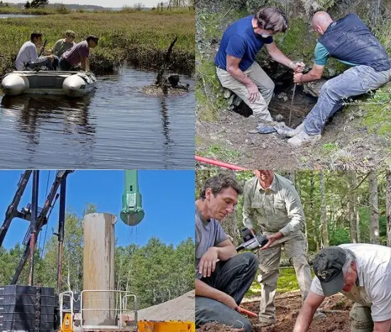 Glimpses of treasure hunting from 'The Curse of Oak Island.â€™ 