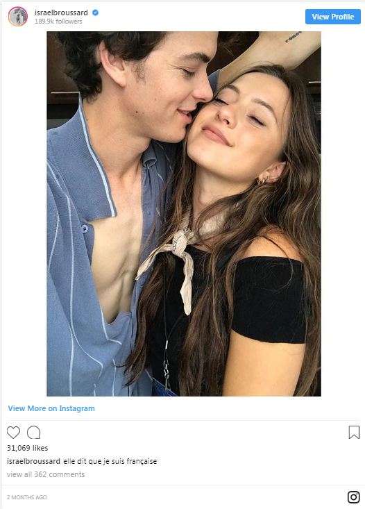 Meet Israel Broussard S Beautiful Eyed Girlfriend Dating Gone Right At Age 23