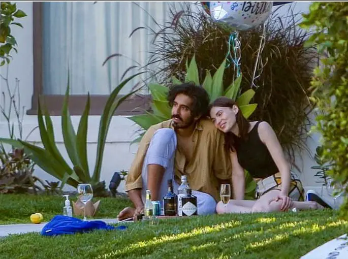 Jay Patel and his girlfriend enjoying eachother's company in the former's birthday