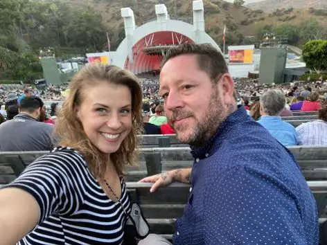 Jodie Sweetin with her partner Mescal Wasilewsky post drug addiction.