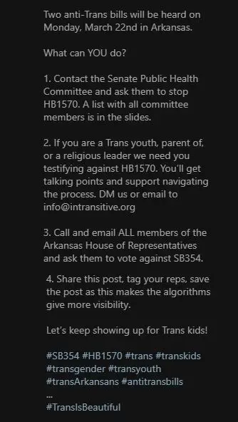 Laverne Cox shared the measures to vote against the anti-trans bills