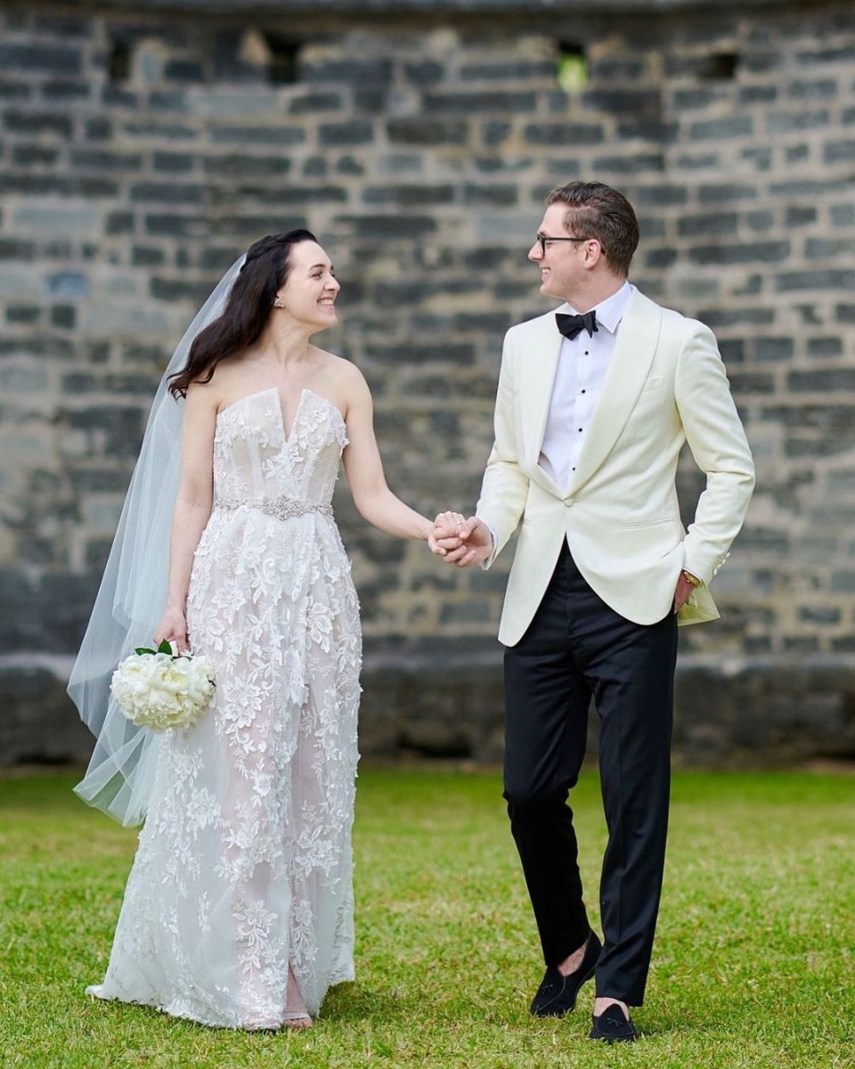 Lena Hall and Jonathan R Stein's wedding picture