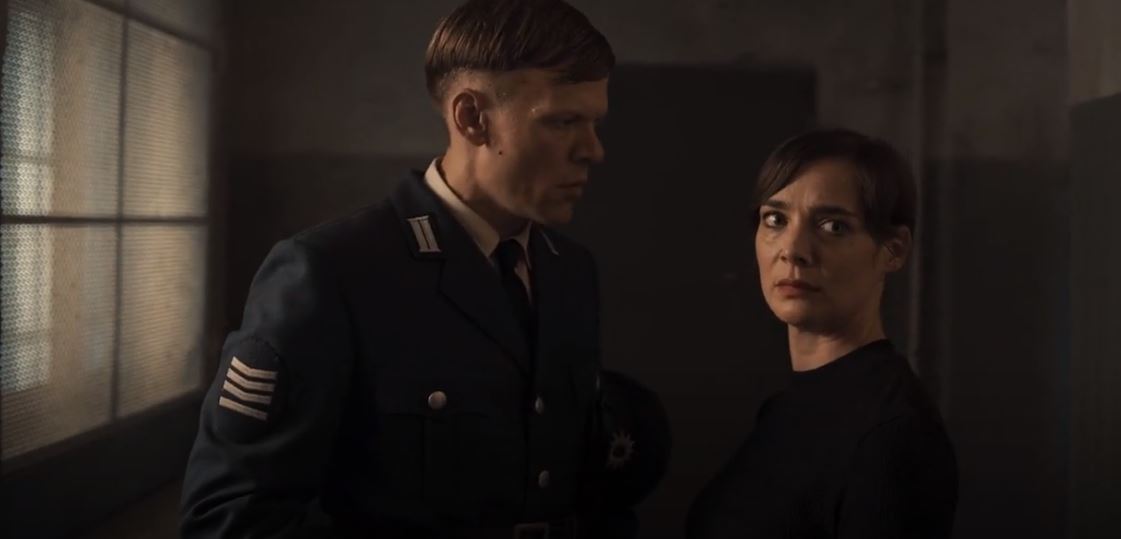 Maja Schone and Sebastian HÃƒÆ’Ã†â€™Ãƒâ€šÃ‚Â¼lk as Hannah and Egon in Netflix series Dark