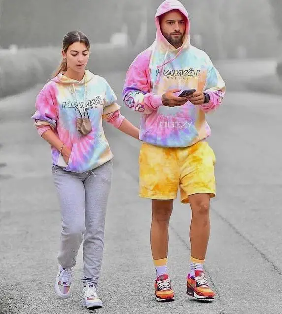 Maluma with his current girlfriend Susana Gomez.