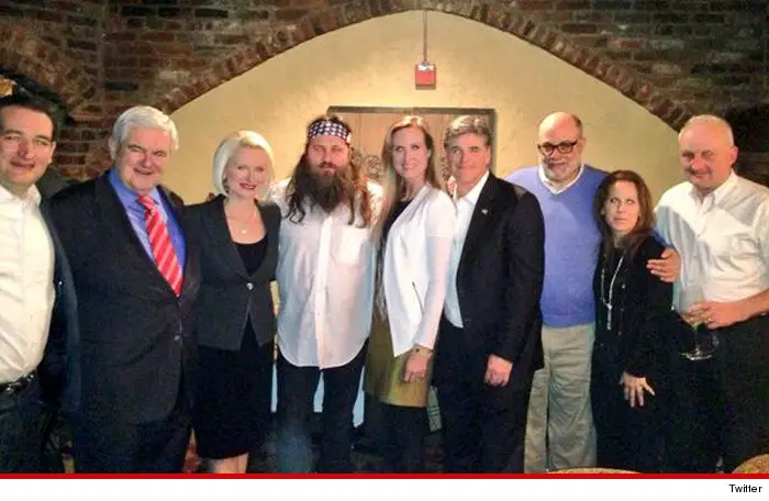 Mark Levin (3rd from right)Ãƒâ€šÃ‚Â and his ex-wifeÃƒâ€šÃ‚Â Kendall (2nd from right) clicked together back in 2014 