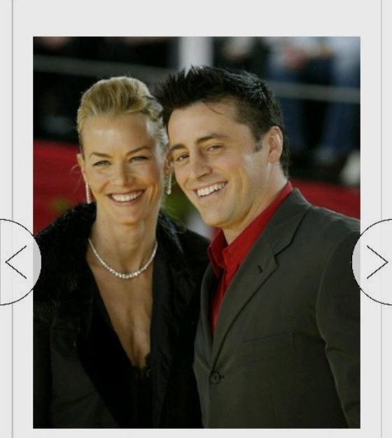 Melissa McKnight with her ex husband Matt LeBlanc.