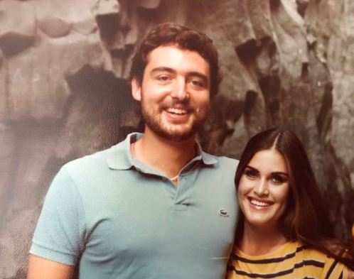 Nick Stellino with his wife Nanci Stellino back when they were dating.