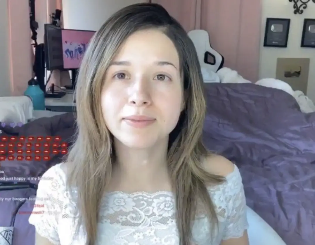 Pokimane tweeted a picture of her infamous no makeup look