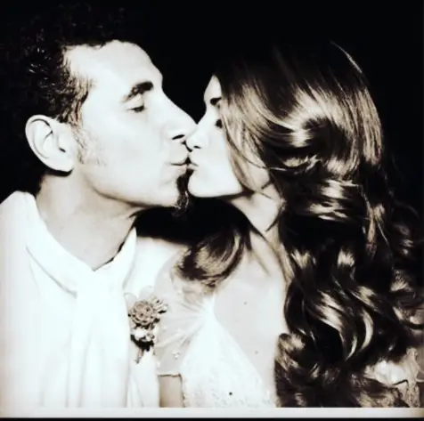 Serj Tankian celebrating his wife in an anniversary post