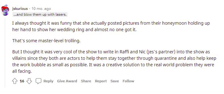 Fans discussingÂ Tala Ashe and her husband Raffi Barsoumian's married life
