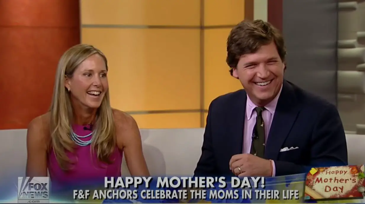 Tucker Carlson and his wife Susan Andrews Carlson.