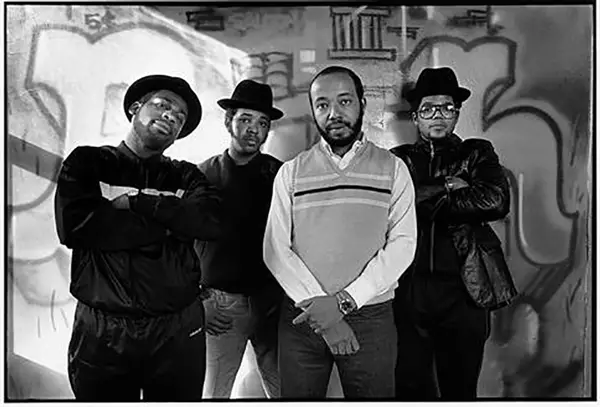 Daymond John with his close friends and business partners